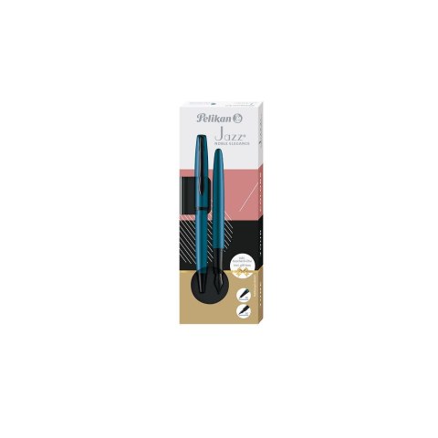 Zestaw piśmienniczy Pelikan Jazz Noble Elegance Aqua pióro+długopis (400198413) Pelikan