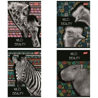 Zeszyt Unipap Wild Beauty A5 60k. 70g krata Unipap