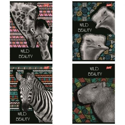 Zeszyt Unipap Wild Beauty A5 60k. 70g krata Unipap Zeszyt Unipap Wild Beauty A5 60k. 70g krata Unipap