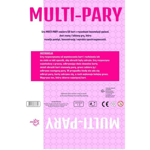 Gra edukacyjna Abino multi-party konstelacje gwiazd Abino
