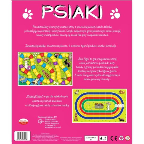 Gra planszowa Abino PSIE FIGLE Abino Gra planszowa Abino PSIE FIGLE Abino