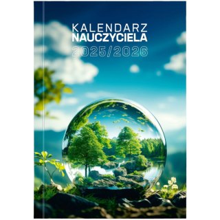 Kalendarz nauczyciela książkowy (terminarz) Wydawnictwo Wokół Nas PCV EKO bezbarwny A5 (A5TN078B) Wydawnictwo Wokół Nas