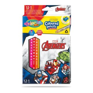 Kredki ołówkowe Patio Awengers Disney Kids Colorino 12 kol. (91390PTR) Patio