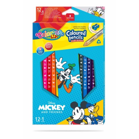 Kredki ołówkowe Patio Myszka Miki Disney Kids Colorino 13 kol. (89847PTR) Patio Kredki ołówkowe Patio Myszka Miki Disney Kids Colorino 13 kol. (89847PTR) Patio