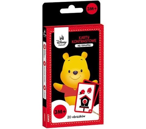 Książeczka edukacyjna Ameet Disney Maluch. Karty kontrastowe (KONX 9202) Ameet