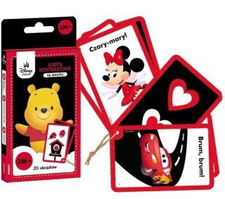 Książeczka edukacyjna Ameet Disney Maluch. Karty kontrastowe (KONX 9202) Ameet