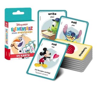 Książeczka edukacyjna Ameet Disney Uczy. Elementarz języka angielskiego. Karty (UEK 9302) Ameet