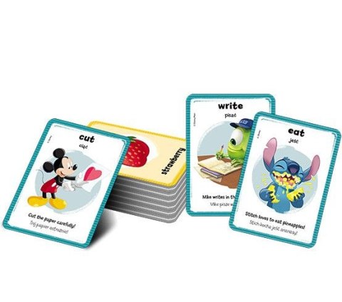 Książeczka edukacyjna Ameet Disney Uczy. Elementarz języka angielskiego. Karty (UEK 9302) Ameet