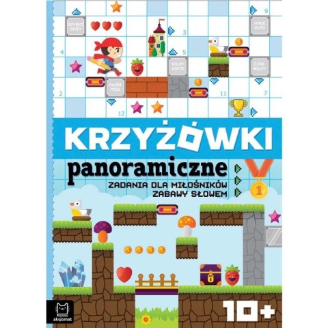 Książka dla dzieci Aksjomat Krzyżówki panoramiczne. Zadania dla miłośników zabawy słowem 10+ Aksjomat Książka dla dzieci Aksjomat Krzyżówki panoramiczne. Zadania dla miłośników zabawy słowem 10+ Aksjomat