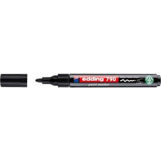 Marker olejowy Edding PCR E-790 czarny 2,0-3,0mm okrągła końcówka (ED-790PCR001) Edding