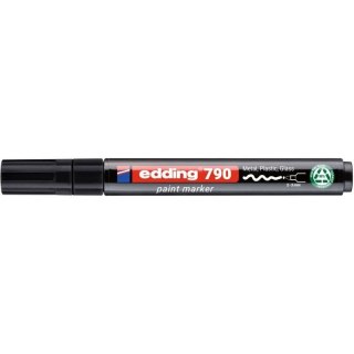 Marker olejowy Edding PCR E-790 czarny 2,0-3,0mm okrągła końcówka (ED-790PCR001) Edding
