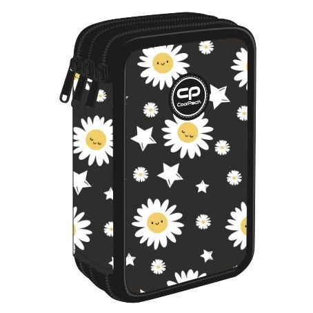 Piórnik Patio CoolPack Jumper 3 DAISY BLACK (F067817) Patio Piórnik Patio CoolPack Jumper 3 DAISY BLACK (F067817) Patio