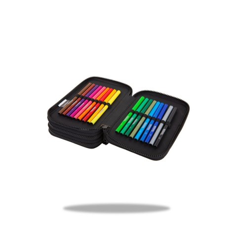 Piórnik Patio CoolPack Jumper 3 DAISY BLACK (F067817) Patio Piórnik Patio CoolPack Jumper 3 DAISY BLACK (F067817) Patio