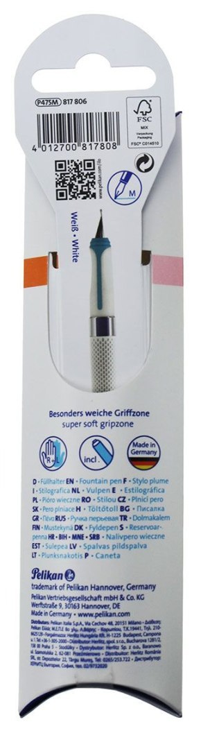 Pióro wieczne Pelikan Ilo Białe (817806) Pelikan