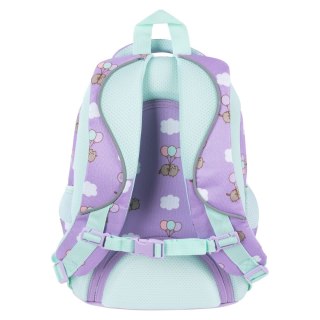 Plecak St.Majewski STITCH violet 4 KOMORY (bpl-58) St.Majewski