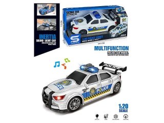 Samochód policyjny Bigtoys światło i dźwięk (BA0934) Bigtoys