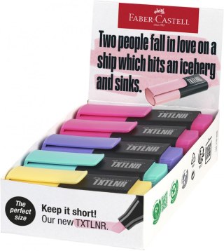 Zakreślacz Faber Castell minidisplay 10 szt pastelowe (154212 FC) Faber Castell
