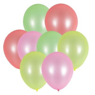 Balon gumowy Arpex neon duże (8 szt.) mix 250mm (KB8961) Arpex