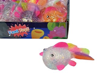 Gniotek Adar rybka dł.12cm, kulki żelowe (609693) Adar