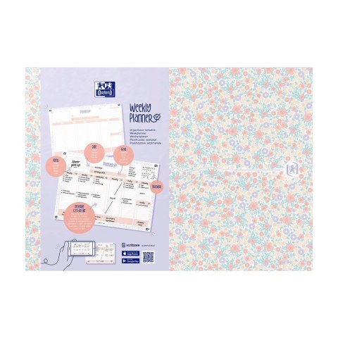 Kalendarz biurkowy Oxford Floral (400186601) Oxford Kalendarz biurkowy Oxford Floral (400186601) Oxford