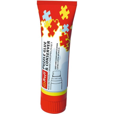 Klej w tubie Trefl do puzzli 70ml (90721) Trefl Klej w tubie Trefl do puzzli 70ml (90721) Trefl