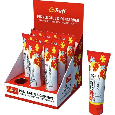 Klej w tubie Trefl do puzzli 70ml (90721) Trefl Klej w tubie Trefl do puzzli 70ml (90721) Trefl