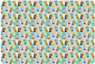 Podkład na biurko Biurfol BUBBLE TEA (PSN-A3-37) Biurfol