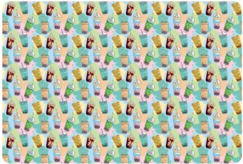 Podkład na biurko Biurfol BUBBLE TEA (PSN-A3-37) Biurfol