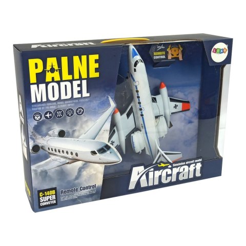 Samolot Lean Zdalnie Sterowany Samolot Pasażerski Światła 40 Mhz Pilot (9548) Lean Samolot Lean Zdalnie Sterowany Samolot Pasażerski Światła 40 Mhz Pilot (9548) Lean
