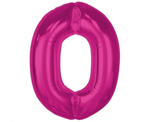 Balon foliowy Godan Smart cyfra 0, różowa, 92 cm (CH-S9R0) Godan Balon foliowy Godan Smart cyfra 0, różowa, 92 cm (CH-S9R0) Godan