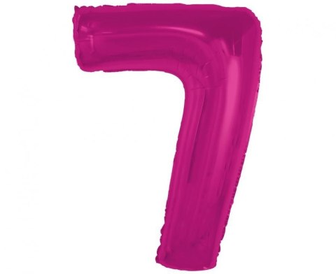 Balon foliowy Godan Smart cyfra 7, różowa, 92 cm (CH-S9R7) Godan Balon foliowy Godan Smart cyfra 7, różowa, 92 cm (CH-S9R7) Godan