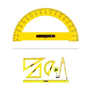 Ekierka Faibo do tablicy magnetyczna 18cm (231M-05) Faibo