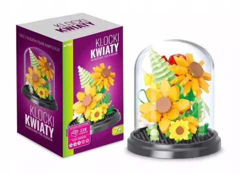 Klocki konstrukcyjne Artyk kwiaty Słoneczniki pod kloszem 228el (137013) Artyk Klocki konstrukcyjne Artyk kwiaty Słoneczniki pod kloszem 228el (137013) Artyk