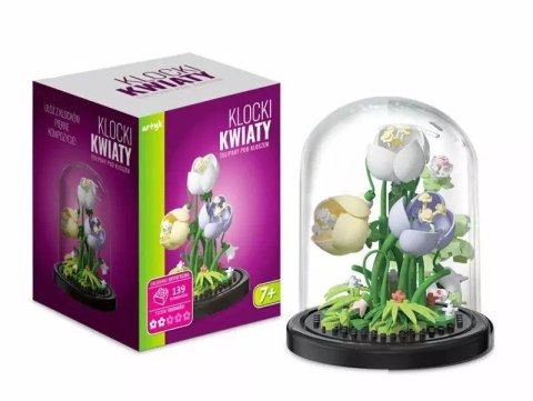 Klocki konstrukcyjne Artyk tulipany pod kloszem 139el (136948) Artyk Klocki konstrukcyjne Artyk tulipany pod kloszem 139el (136948) Artyk