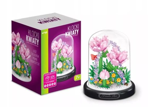 Klocki konstrukcyjne Artyk tulipany pod kloszem 624el (136962) Artyk Klocki konstrukcyjne Artyk tulipany pod kloszem 624el (136962) Artyk