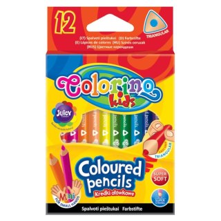 Kredki ołówkowe Pati Colorino 12 kol. (33077) Pati