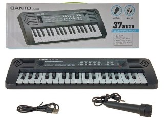 Organy Adar 37 klawiszy z mikrofonem na USB (608603) Adar