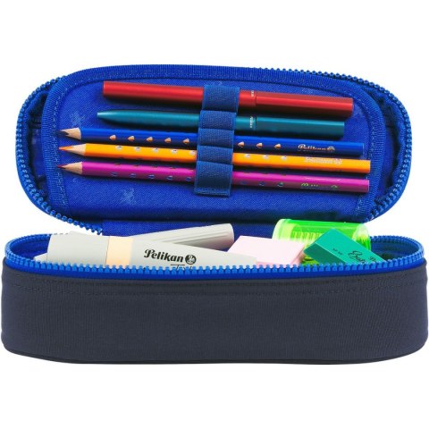 Piórnik Oxford Funky granatowy (400196562) Oxford