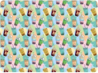 Podkład na biurko Biurfol BUBBLE TEA (PSN-A4-37) Biurfol