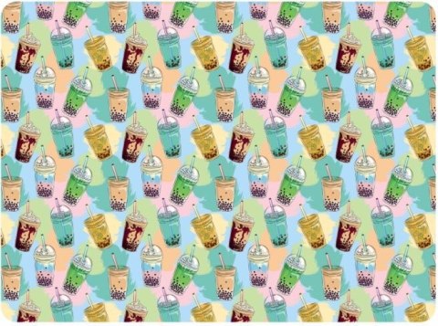 Podkład na biurko Biurfol BUBBLE TEA (PSN-A4-37) Biurfol Podkład na biurko Biurfol BUBBLE TEA (PSN-A4-37) Biurfol