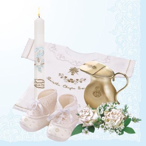 Serwetki Pol-mak chrzest różne papier [mm:] 330x330 (SL ch) Pol-mak
