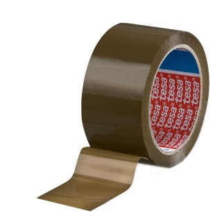 Taśma pakowa Tesa Solvent 48x66 [mm x m] brązowa (04263-00156-07TS) Tesa