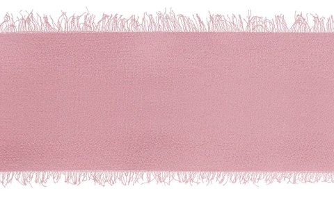 Wstążka Titanum Craft-Fun Series szyfonowa strzępiona 40x10 [mm x m] różowa ciemna (WJ40-10-081BRC) Titanum