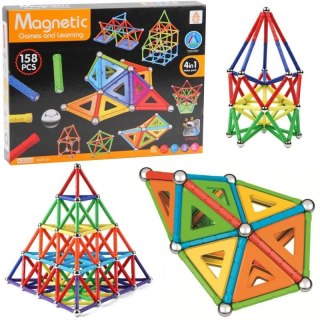 Klocki magnetyczne Trifox 158 elementów (A-1030) Trifox