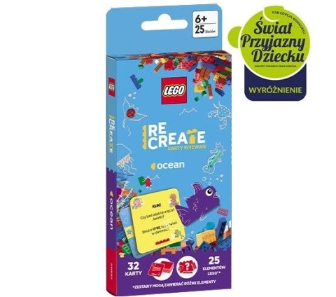 Książeczka edukacyjna Ameet LEGO® Recreate. Karty Wyzwań. Ocean (ACP 6605) Ameet Książeczka edukacyjna Ameet LEGO® Recreate. Karty Wyzwań. Ocean (ACP 6605) Ameet