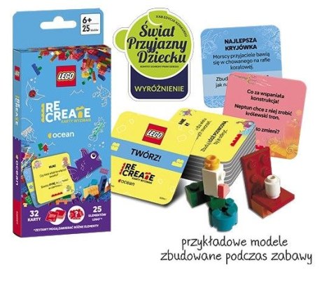 Książeczka edukacyjna Ameet LEGO® Recreate. Karty Wyzwań. Ocean (ACP 6605) Ameet Książeczka edukacyjna Ameet LEGO® Recreate. Karty Wyzwań. Ocean (ACP 6605) Ameet