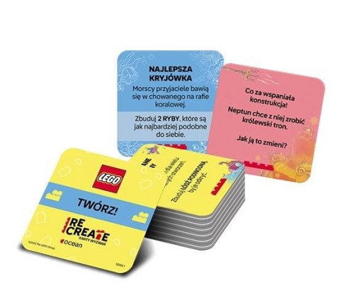 Książeczka edukacyjna Ameet LEGO® Recreate. Karty Wyzwań. Ocean (ACP 6605) Ameet Książeczka edukacyjna Ameet LEGO® Recreate. Karty Wyzwań. Ocean (ACP 6605) Ameet