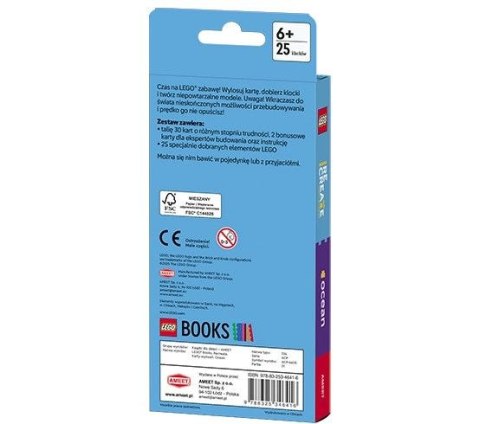 Książeczka edukacyjna Ameet LEGO® Recreate. Karty Wyzwań. Ocean (ACP 6605) Ameet Książeczka edukacyjna Ameet LEGO® Recreate. Karty Wyzwań. Ocean (ACP 6605) Ameet