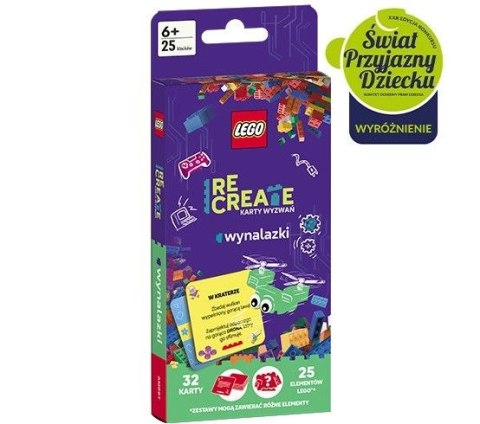 Książeczka edukacyjna Ameet LEGO® Recreate. Karty Wyzwań. Wynalazki (ACP 6608) Ameet Książeczka edukacyjna Ameet LEGO® Recreate. Karty Wyzwań. Wynalazki (ACP 6608) Ameet