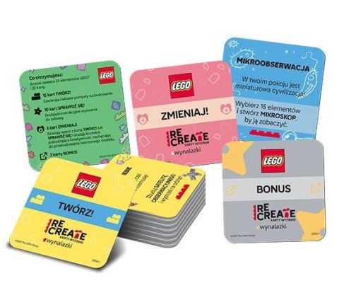 Książeczka edukacyjna Ameet LEGO® Recreate. Karty Wyzwań. Wynalazki (ACP 6608) Ameet Książeczka edukacyjna Ameet LEGO® Recreate. Karty Wyzwań. Wynalazki (ACP 6608) Ameet